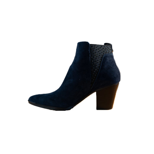 Guess - Botas Azul Marino Con Goma