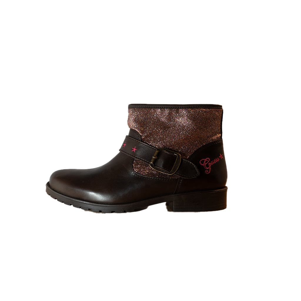 Guess - Botas Con Brillos Rosas