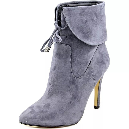 Guess - Botines Plegables Gris Ante