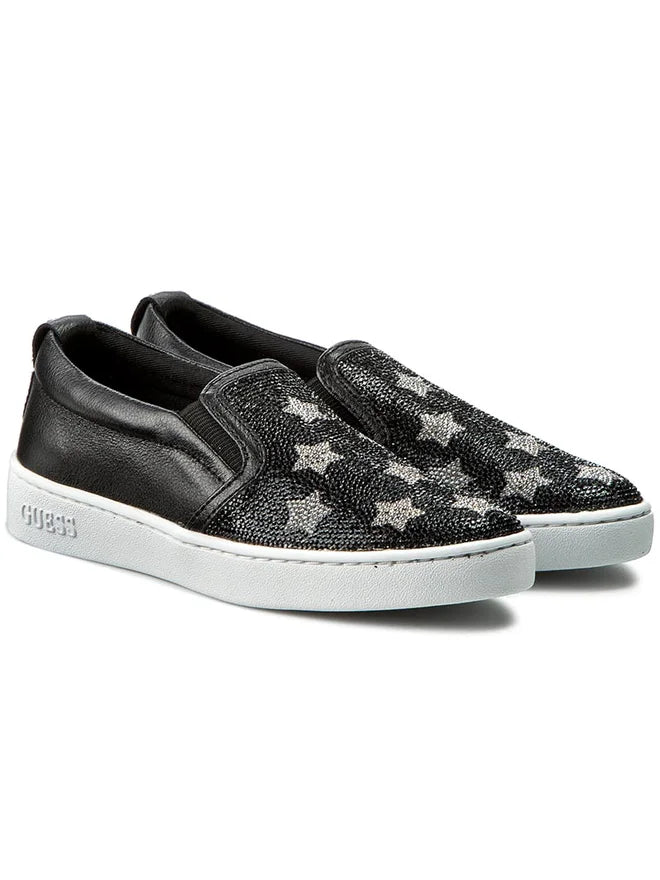 Zapatillas Con Brillo y Estrellas